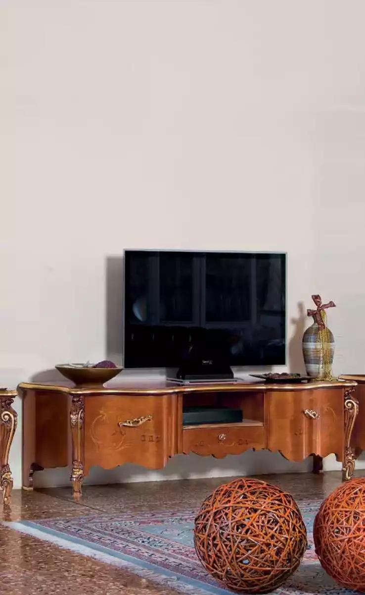 Kommode Schrank Sideboard Klassischе Luxus Wohnzimmer Schranke Holz