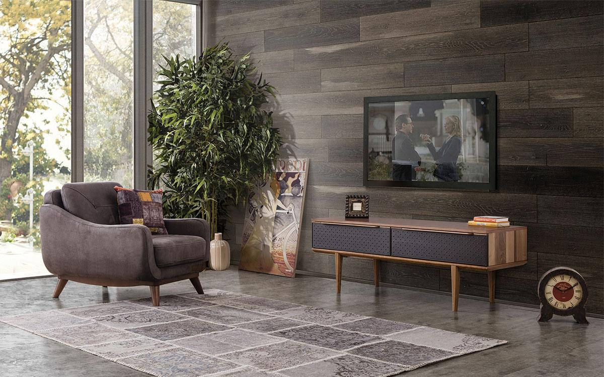 tv Ständer Sideboard Wohnzimmer Holz Design Möbel rtv Lowboard Neu