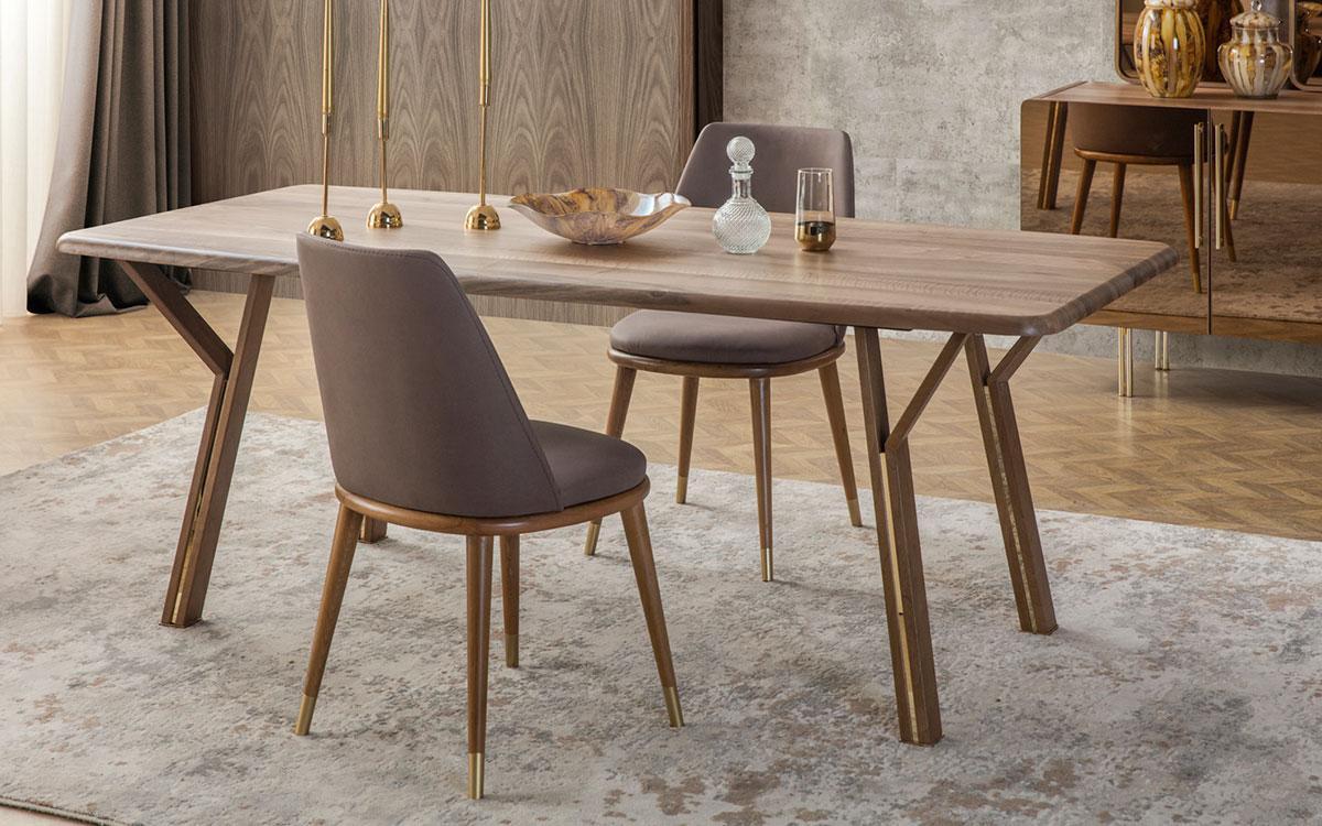 Garnitur Esszimmer Stuhl Set 6x Stühle + Esstisch Luxus Möbel Gruppe Essgruppe
