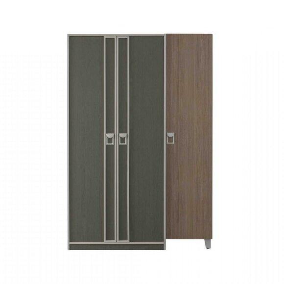 Holzschrank Kleiderschrank Kinderschrank Schrank Holz Grau Design