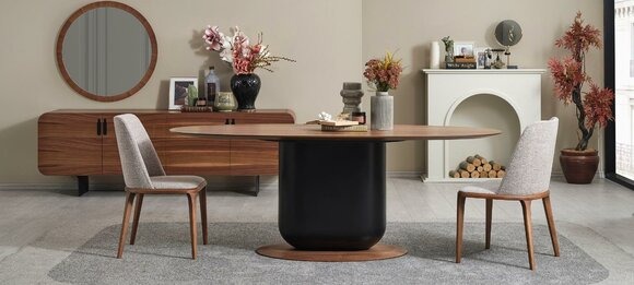 Luxus Komplett Ess Gruppe Sideboard Esszimmer Esstisch Stühle Neu Sideboard