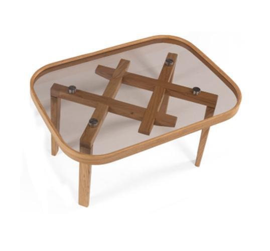 Luxus Möbel Couchtisch Moderner Einrichtung Glastisch Beige Wohnzimmer