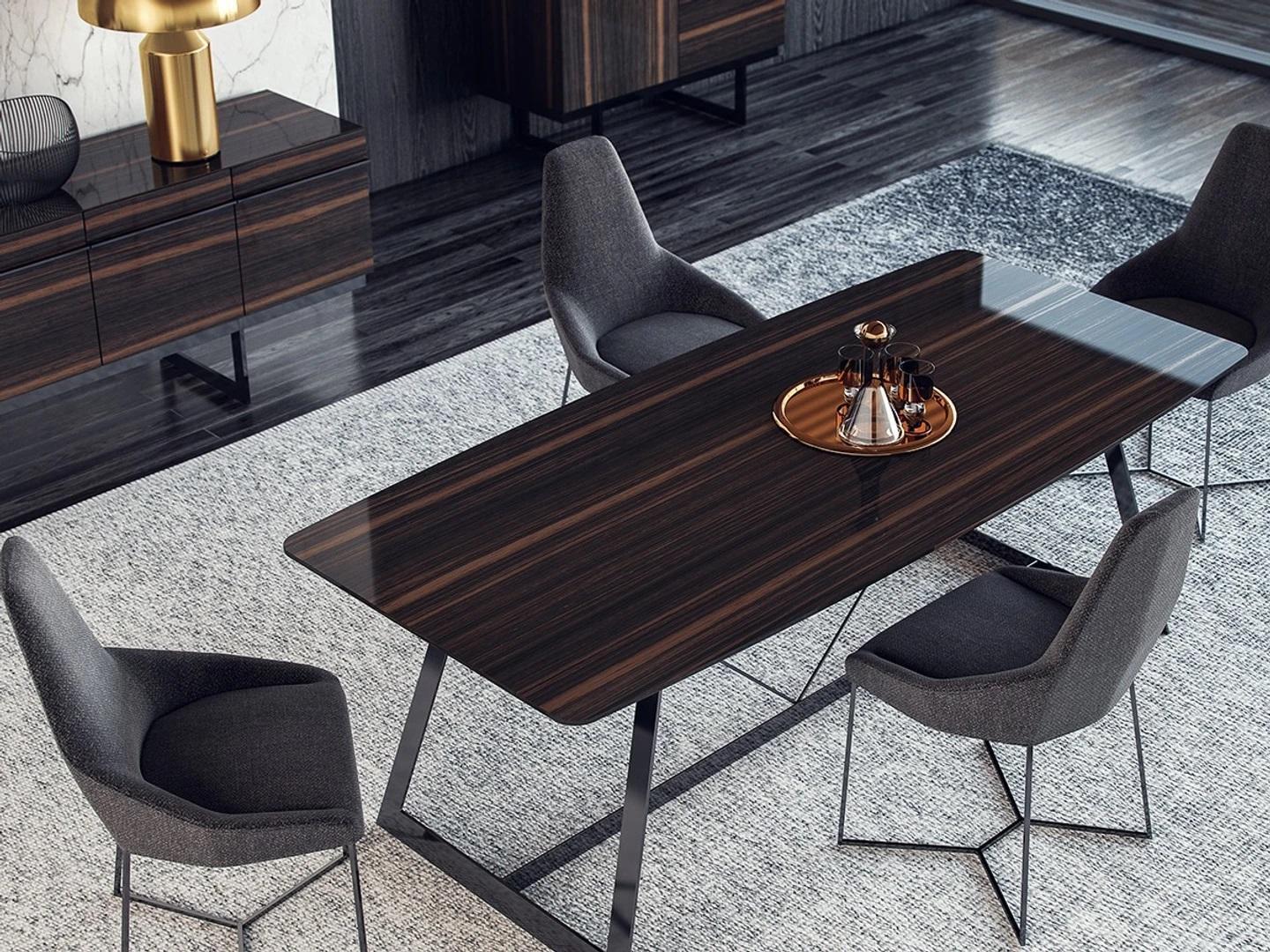Luxus Esstisch 4x Stühle Esszimmer Komplett Set Neu Möbel Modern Design 5tlg