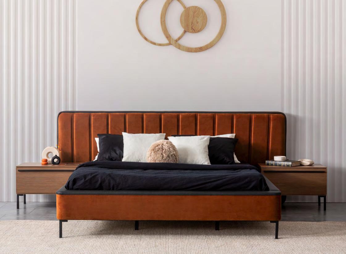 Modern Betten Luxus Orange Schlaf Zimmer Neu Bett Design Luxus Doppel Hotel