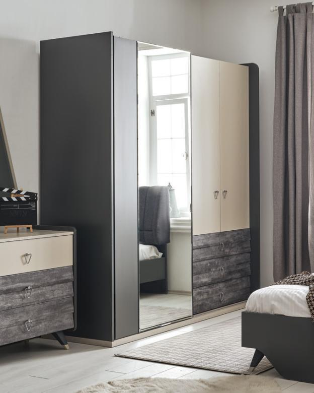 Kleiderschrank Design Schrank Modern Stil Schränke Schlafzimmer Möbel