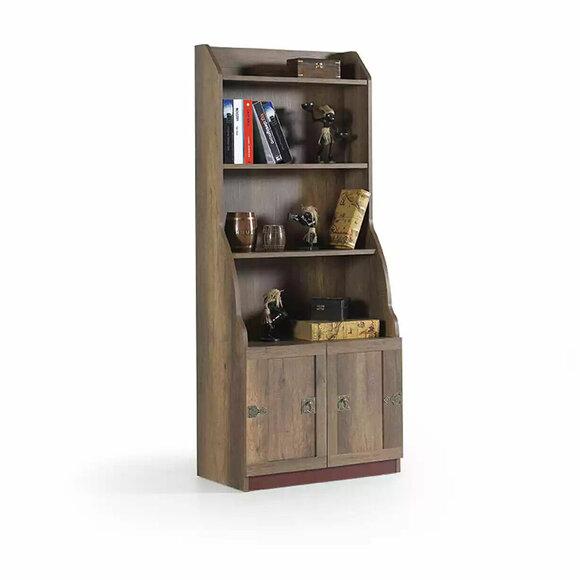 Kinderregal Bücherregal Bücherschrank Standregal Regal Holz Braun Schrank