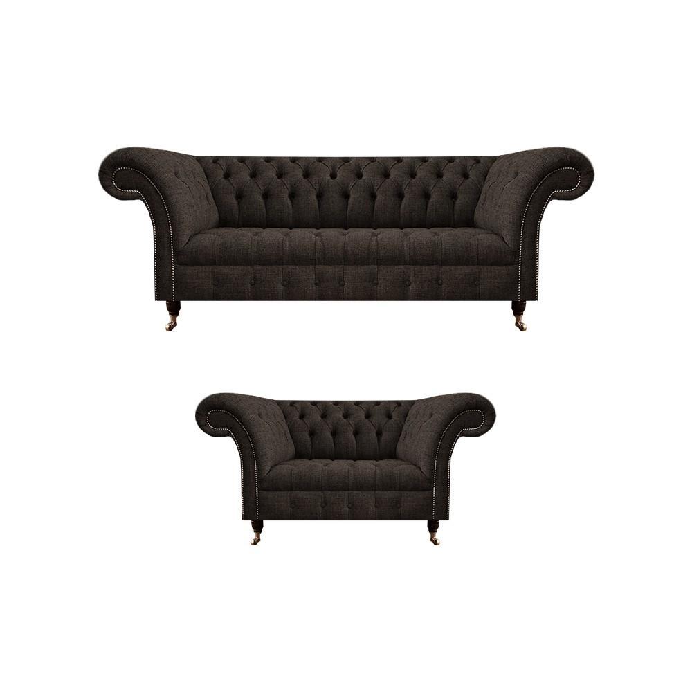 Designer Komplett Luxus Sofas Polster Couch Designer Komplett Chesterfield
