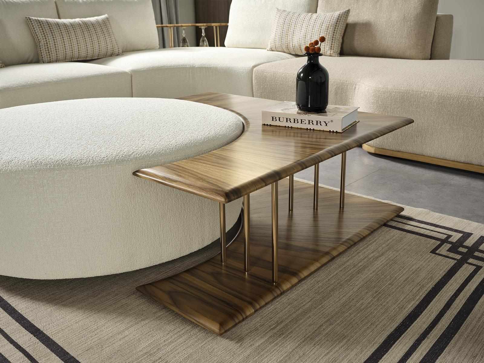 Couchtisch Möbel Luxus Holz Modern Neu Wohnzimmer Design Neu braun