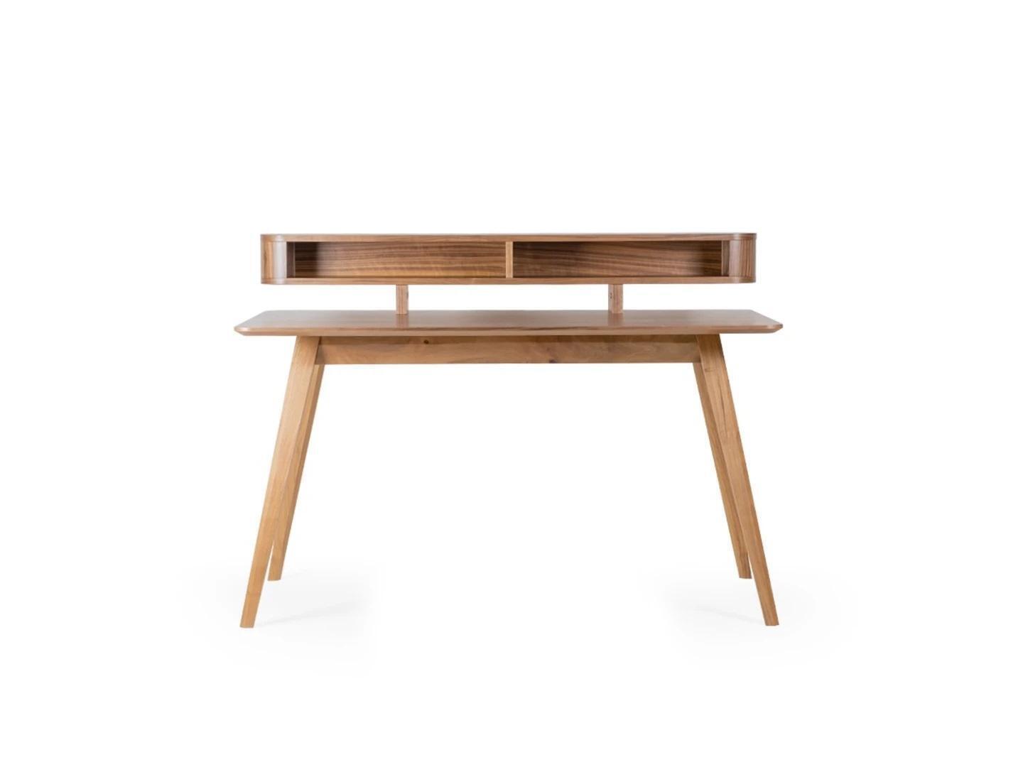 Schreibtisch Holz Möbel Computertisch Tisch Luxus Design Einrichtung Neu
