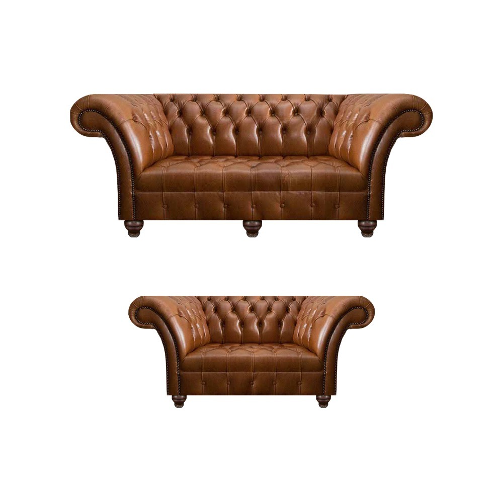 Luxuriöse Braune Leder Couchgarnitur Designer Sitzmöbel 3-Sitzer Couch