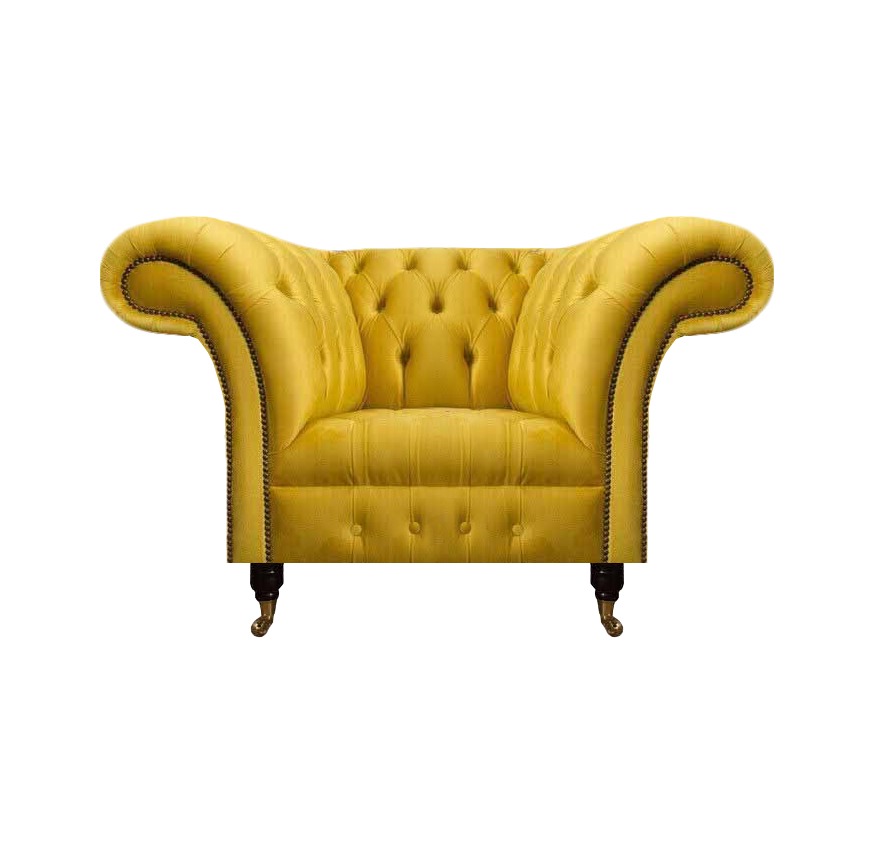Elegante Grün Chesterfield-Sofagruppe, 3-Sitzer & 2 Sessel, optional: 4- & 2-Sitzer; Maße: Sofa 220x90x80cm, Sessel 130x90x80cm; Material: Holz & Textil; Premium Leder & samtiger Stoff; Kristallknöpfe, echtes Holzgestell; Modernes, bequemes Design; A