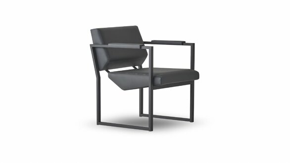 Luxuriöser Arbeitszimmer Sessel Moderne Wartezimmer Einsitzer Lehnsessel