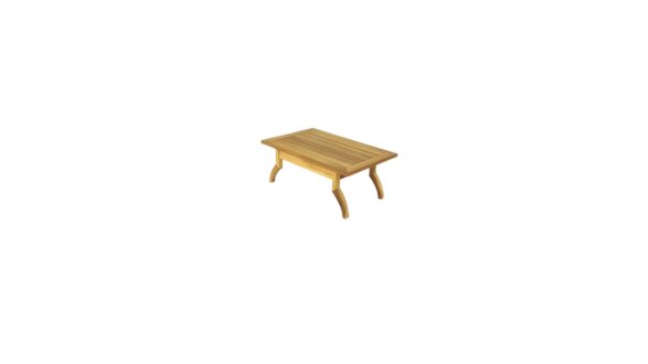 Stilvoller Holz Couchtisch Luxuriöse Holzmöbel Outdoor Edler Kaffeetisch