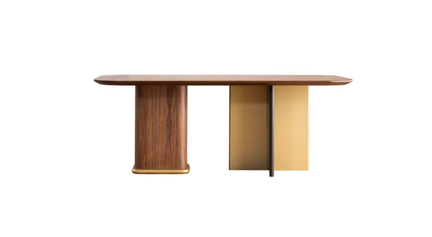 Esstisch Esszimmertisch Tisch Holz Holztisch Braun Esszimmer Essecke