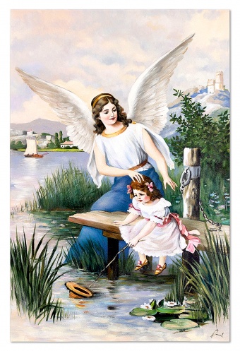 Engel der Kinder Handarbeit Ölbilder Gemälde Leinwand Ölbild Bild G119490