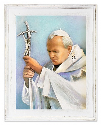 Der Papst in Gebet Handarbeit Ölbilder Gemälde Leinwand Ölbild G15939