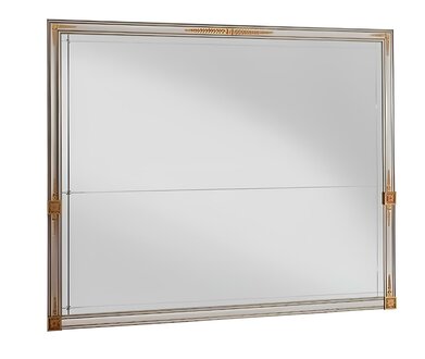 Spiegel Holzrahmen Wandspiegel Klassischer Designer Wand Möbel arredoclassic