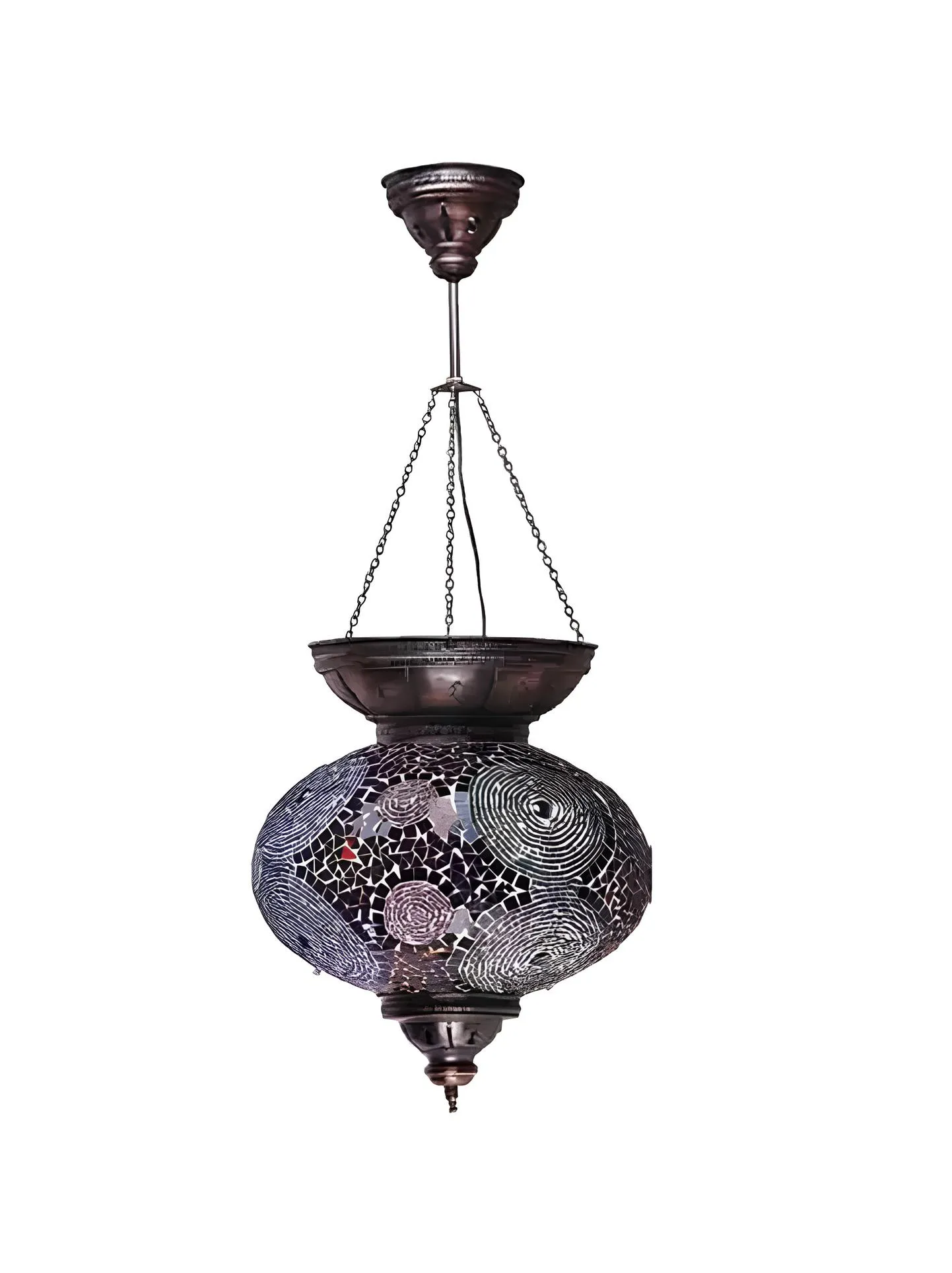 Kronleuchter Lampen Deckenleuchter Lüster Deckenlampe Glas Silber Neu