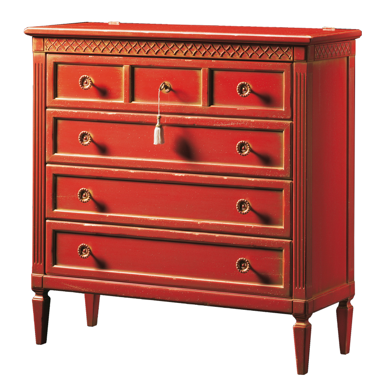 Italienische Einrichtung Sideboard Landhaus Kommode Schränke Möbel Massive
