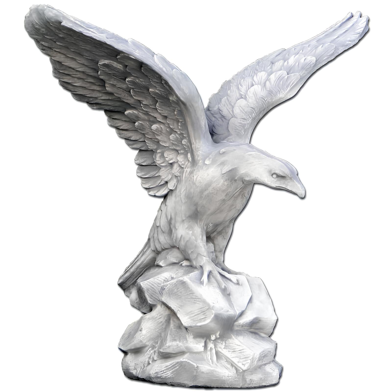 GARTENFIGUR ADLER STEINFIGUR FIGUR GARTEN SKULPTUR 108x110 cm Abholpreis399€