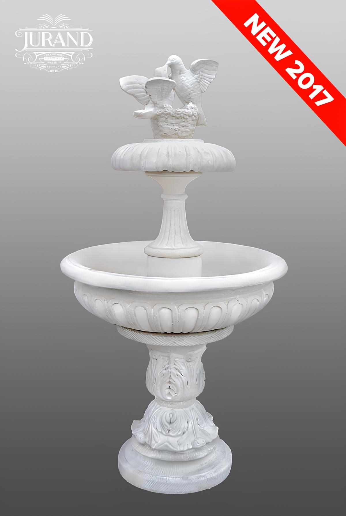 Springbrunnen Fontäne Zierbrunnen Garten Deko Brunnen Eurelia 1093 Steinguss