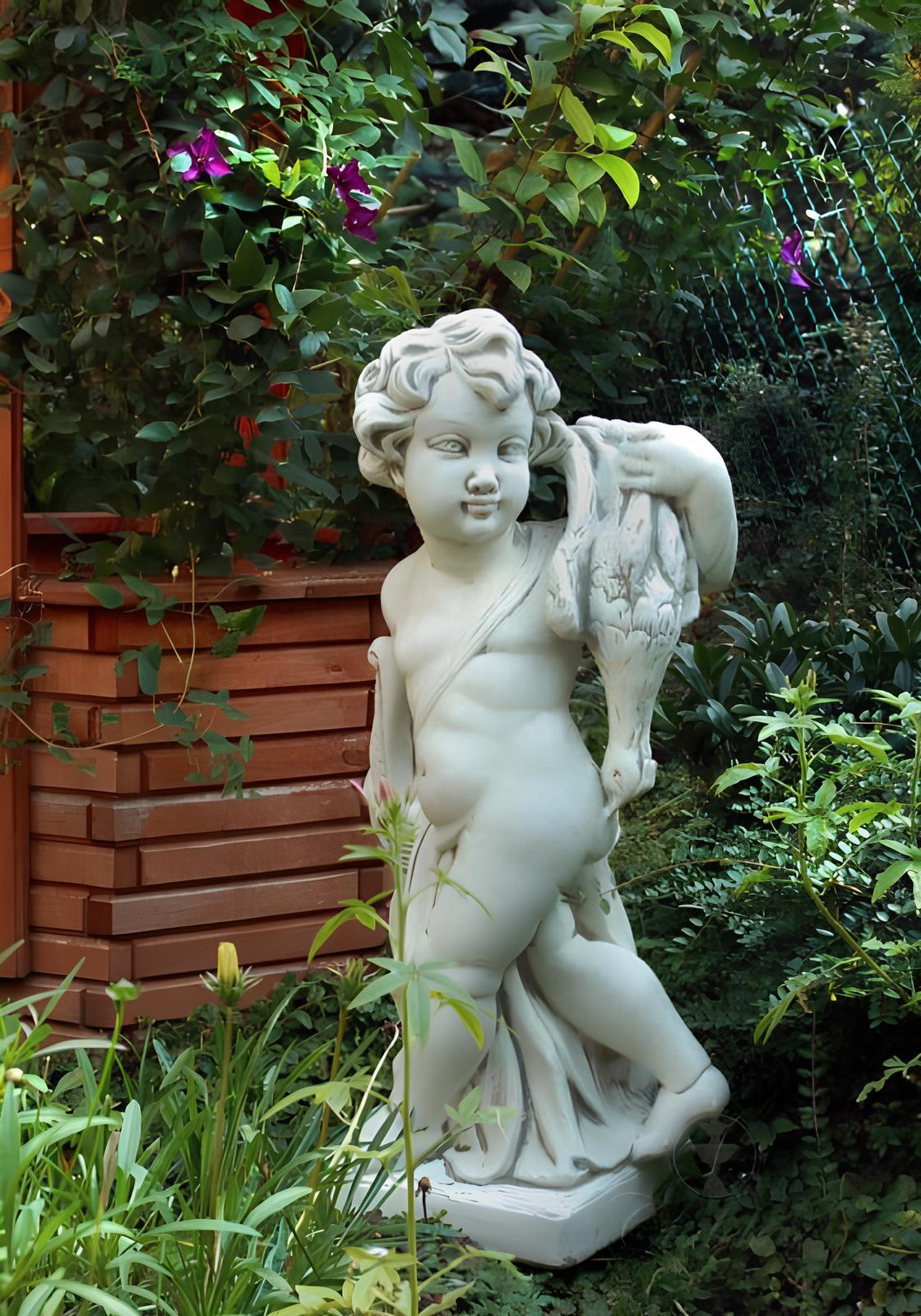 GARTENFIGUR STEINFIGUR FIGUR GARTEN SKULPTUR STEINGUSS 81 cm 149€Abholpreis