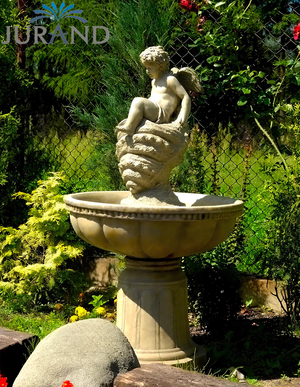 Springbrunnen Fontäne Zierbrunnen Garten Deko 1036 Brunnen 127 cm Steinguss