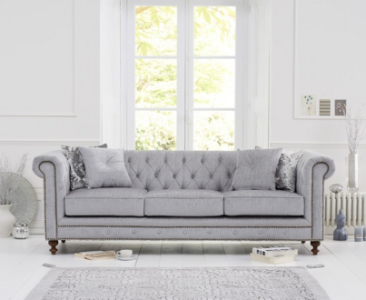 Chesterfield Sofa Couch Polster Stoff Leder Couchen Polster Garnitur jvmoebel ®
