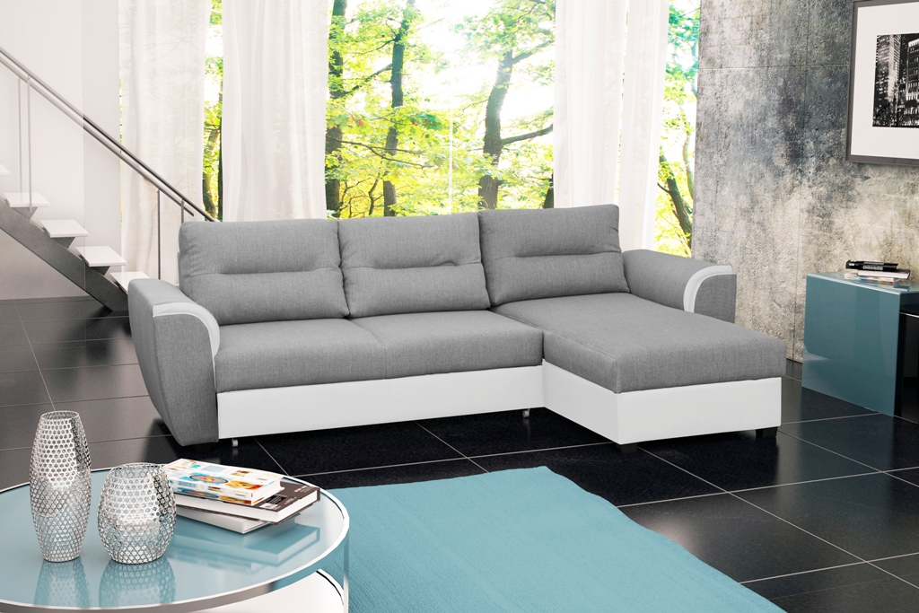 Schlafsofa Eck Sofa Polster Eck Bettfunktion Neu Schlaffunktion Garnitur Couch