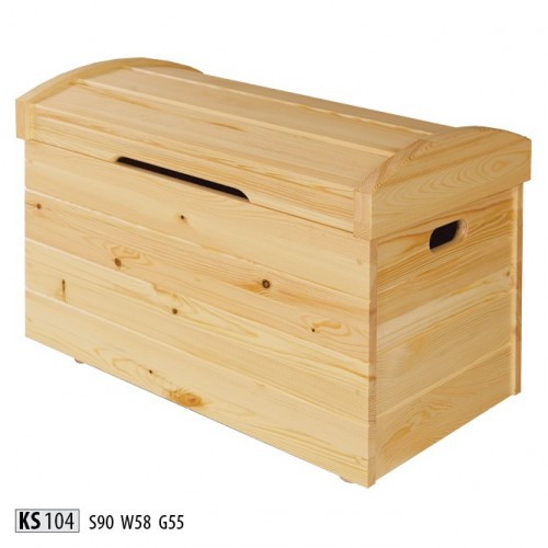 Deko Box Vollholz Möbel Holz Möbel Handarbeit Schatule Truhe Echtholz 90x55cm