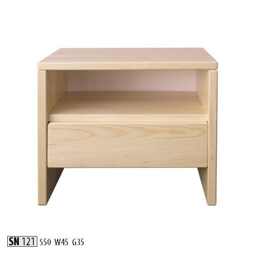 Nachttische Konsolen massiv Holz Tisch Kommode Echt Holz Konsolen Nachttisch