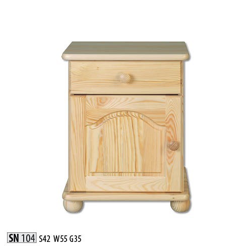 massiv Nachttisch Holz Nachttische Tisch Konsolen Konsolen Kommode Landhaus Stil