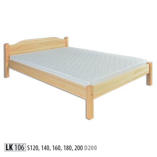 Holzbett Echtes Holz Bett Betten Hotel 200x200 Stil Massive Möbel Schlafzimmer