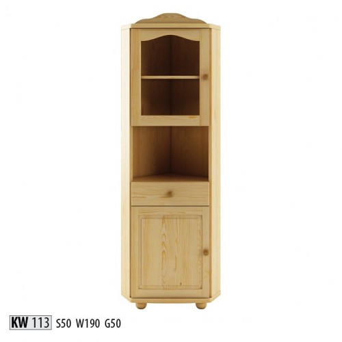 Glasvitrine Eckvitrine Eck Schrank Echtes Holz Massivholz Neu Vitrinen Schränke