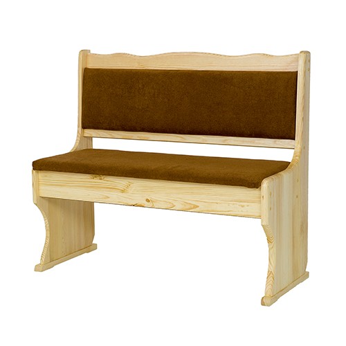 Holzbank Sitzbank 100 cm Kiefer Vollholz massive Möbel Küchen Bank Echtes Holz