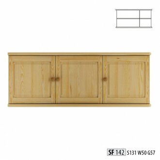 Kleiner Schrank Aufsatz Holzschrank Echtholz handgefertigt Vollholz Möbel Neu