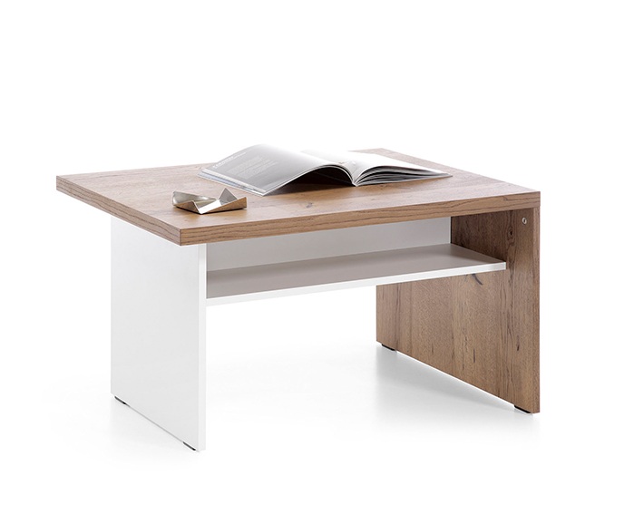 Klassischer Couchtisch Holztisch Beistelltisch Design Tische Wohnzimmer CM S3