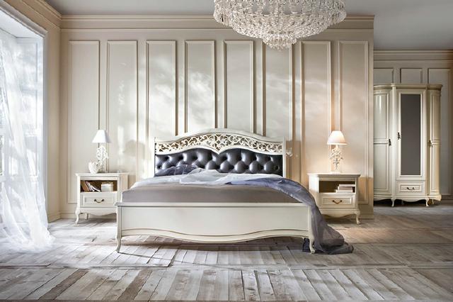 Italienische Stil Schlafzimmer Komplett Möbel Bett Nachttisch Schrank Kommode 2