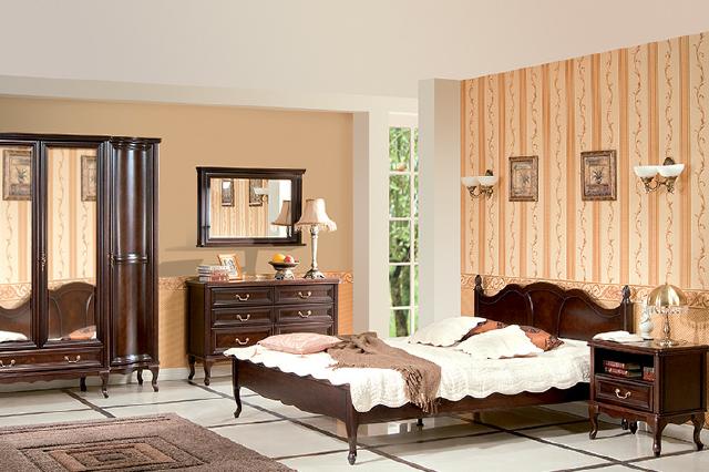 Italienische Stil Schlafzimmer Komplett Möbel Bett Nachttisch Schrank Kommode 1