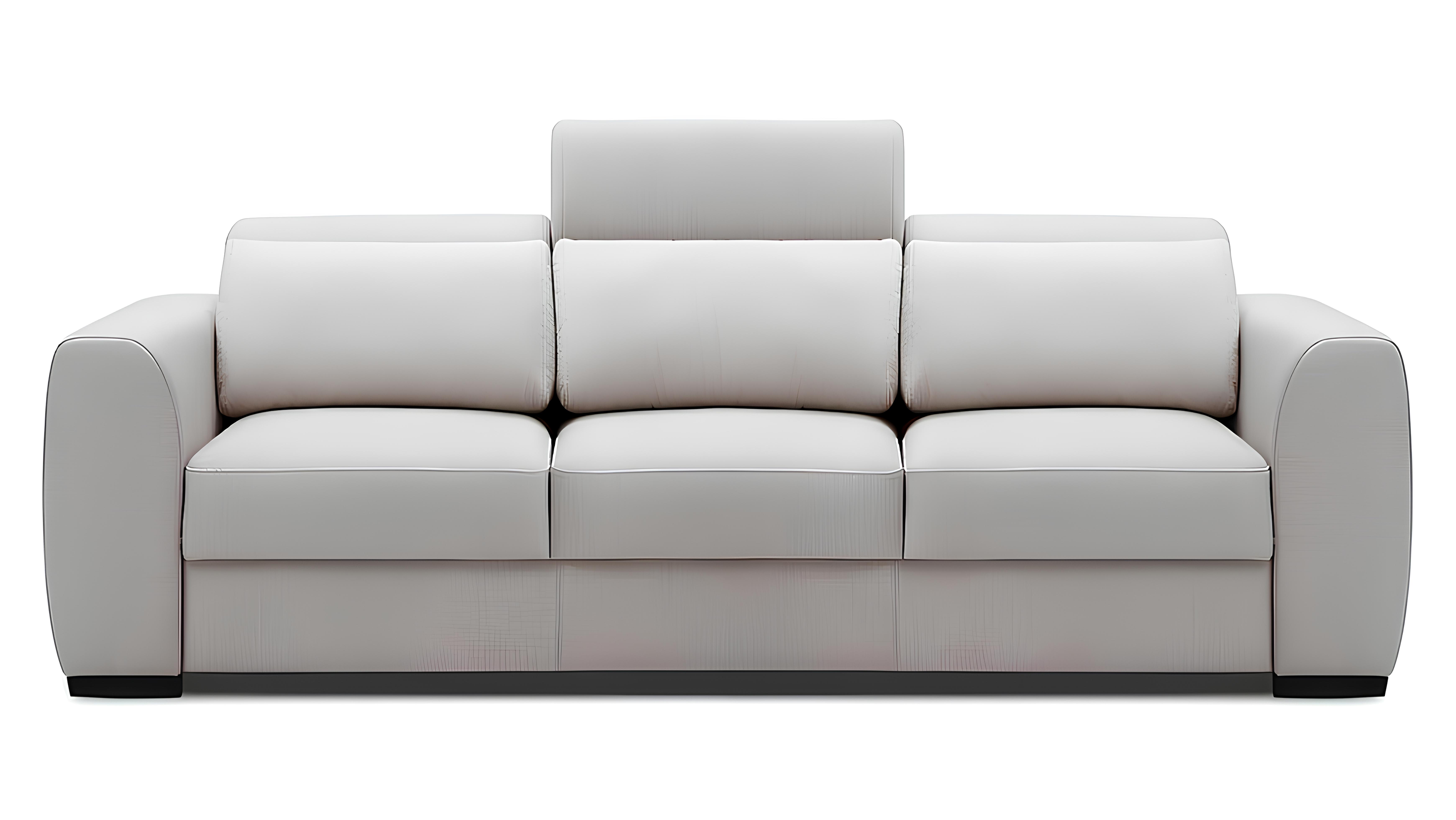 Couch Sofa 2,5 Sitzer Design Polster Modern Textil Stoff Bettfunktion Sofas Neu
