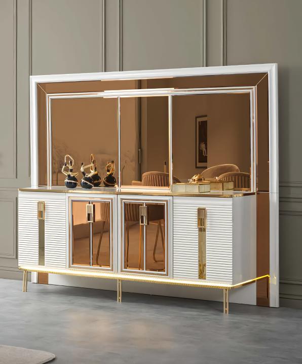 Luxus Sideboard Einrichtung Holzmöbel Kommode Design Kommoden Möbel