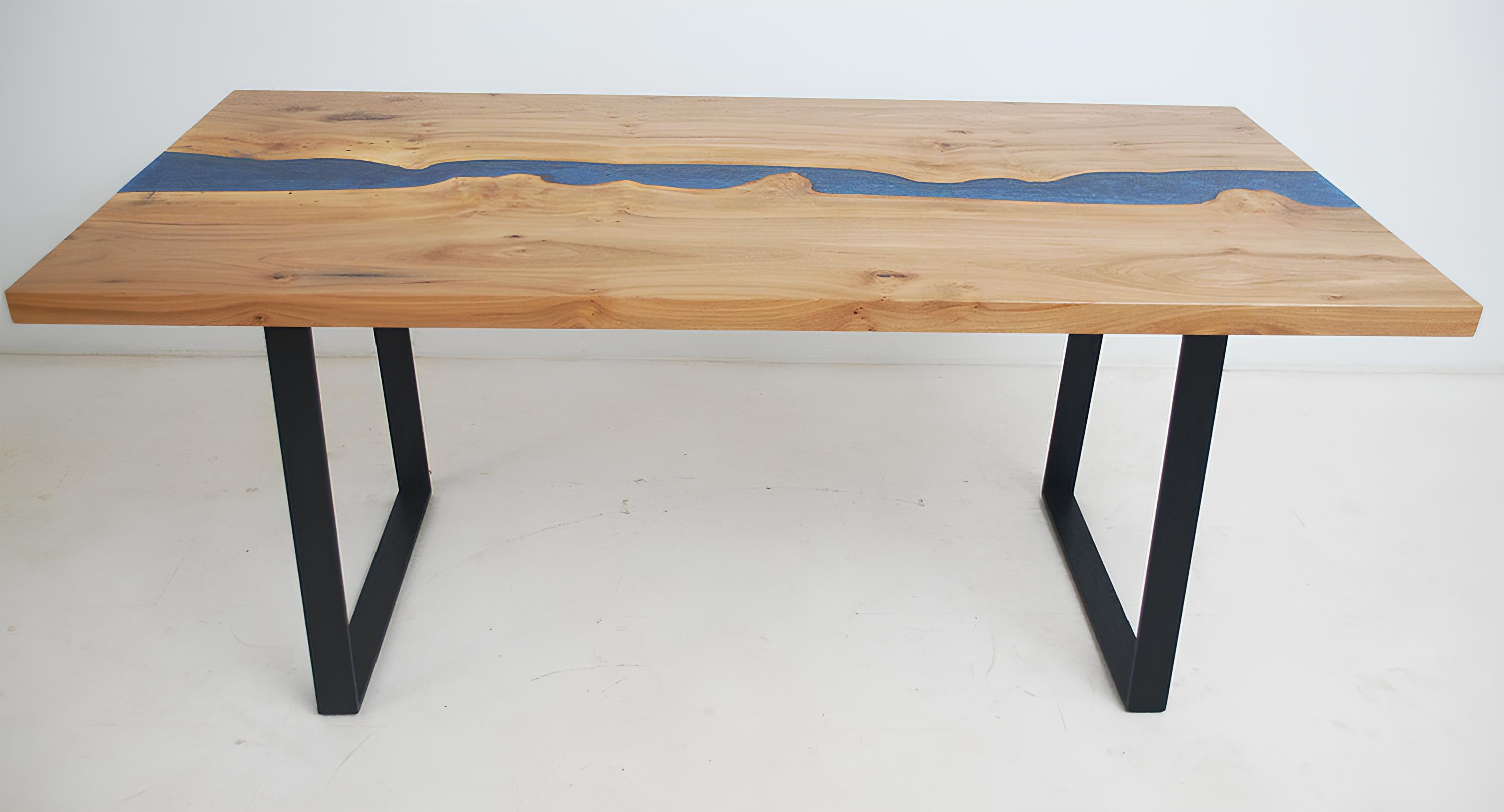 Maßanfertigung Echtes Holz Epoxidharz Tisch Epoxy Fluss Preis 1qm Tische Resin