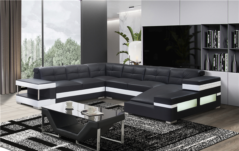 Couchen Sofa Wohnlandschaft U Form Ecksofa Couch Garnitur Polster Big xxl Sofas