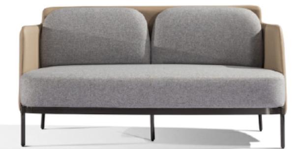Klassischer Stil 2-Sitzer Sofa Möbel gepolsterte Textil Sofas Sofas Luxus Modern