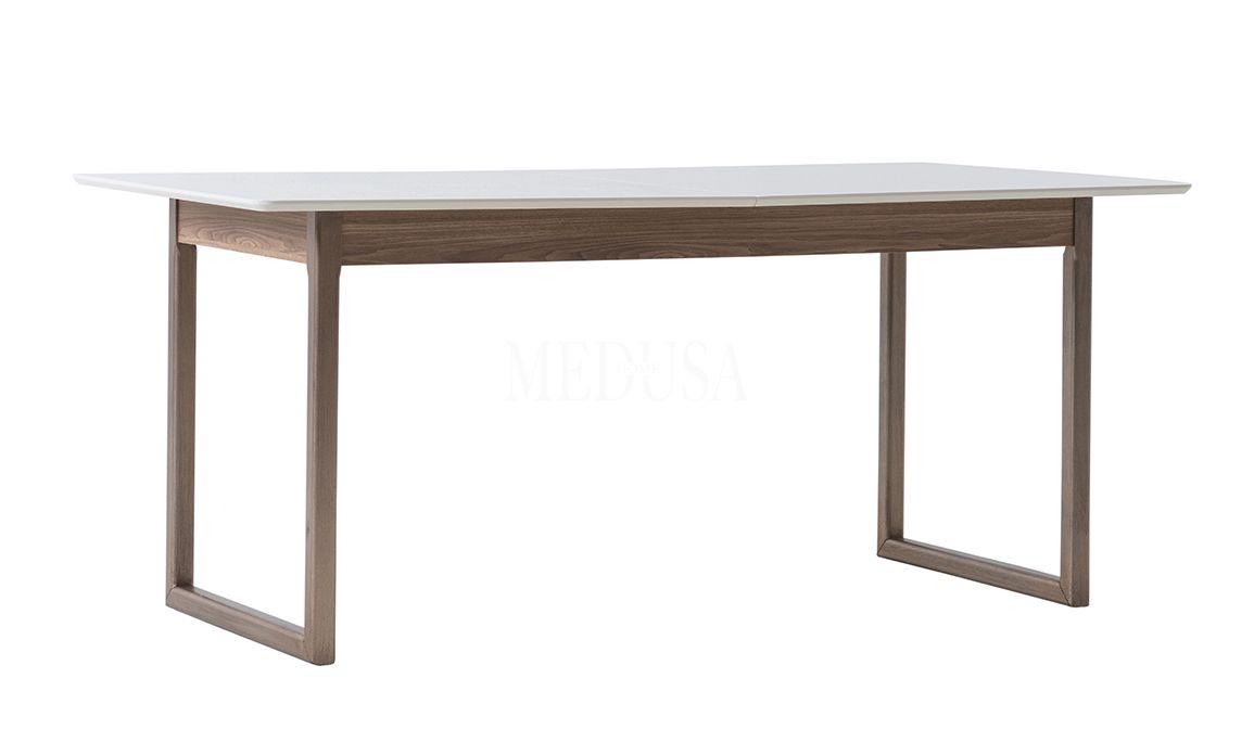 Luxuriöser Weißer Esstisch Hölzerne Esszimmermöbel Luxuriöse Tisch Modern