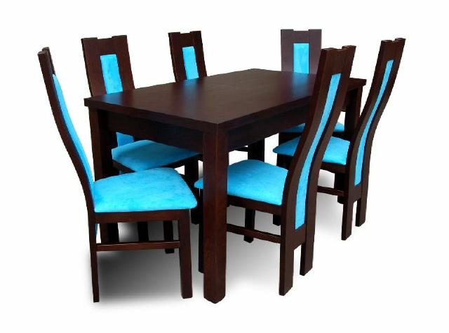 Esstisch + 6 Stühle Esszimmer Set Essgruppe Gruppentisch Tisch Tische Z31