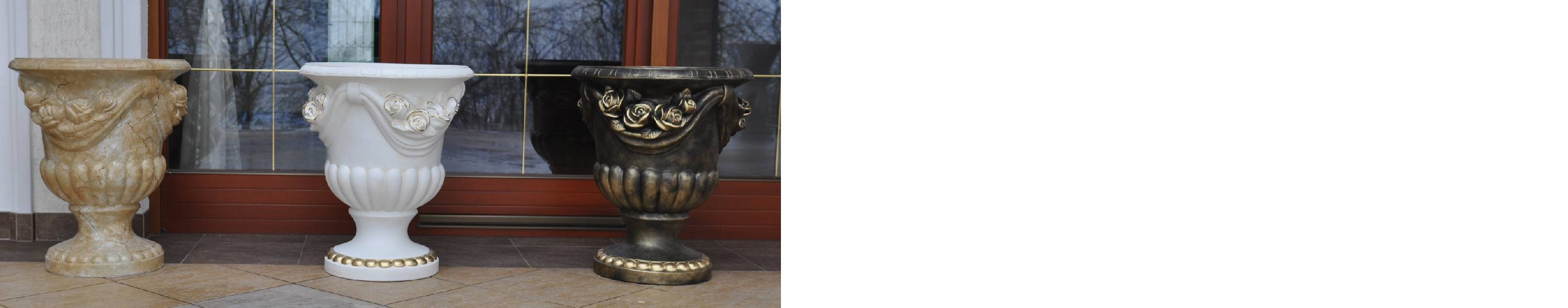 XXL Klassische Wohnzimmer Dekoration Antik Stil Vase Deko Vasen Statue 0915 Neu