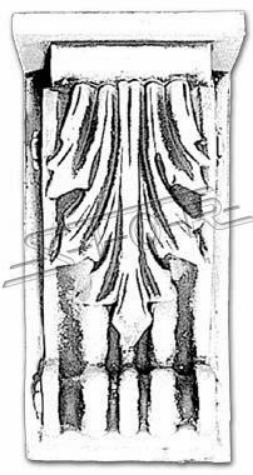 Relief Wand Steinplatte Bild Bilder Reliefe Dekoration Garten Terrasse 1008