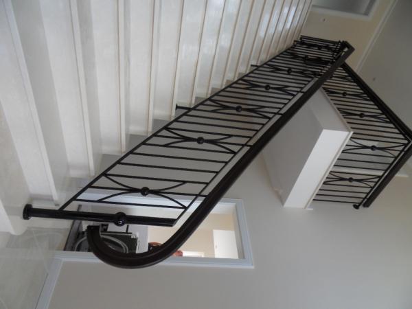 Innengelaender Gelaender Treppen Lauf Handarbeit Geländer Modell #435