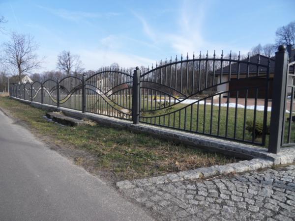 Moderner Aussen Garten Grundstück Handarbeit Geländer Zaun Klassisch Zaun M378